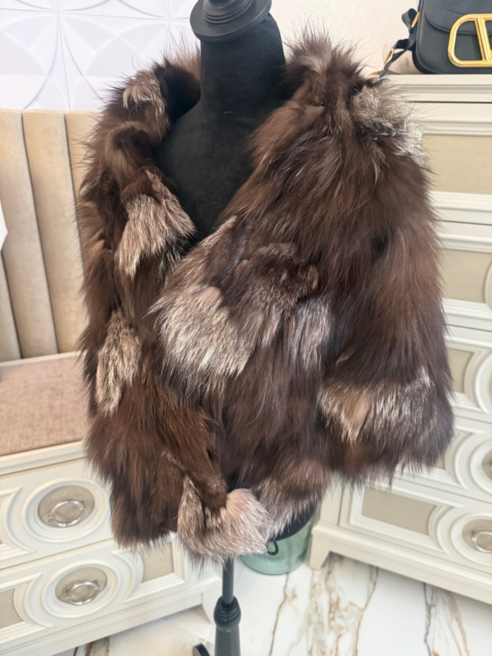 Real Fox fur shawl